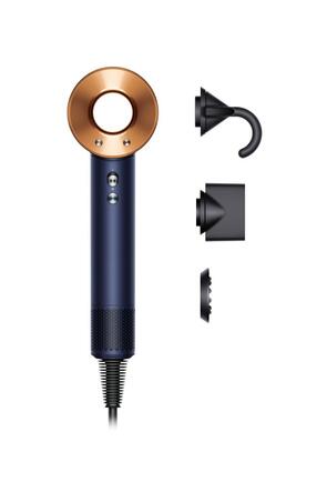 Фен Dyson HD07 Supersonic Prussian Straight+Wavy Blue/Rich Copper